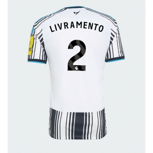 Newcastle United Tino Livramento #2 Maglia Gara Casa Repliche 2026-27 Maniche Corte Newcastle United Tino Livramento #2 Maglia Gara Casa Repliche 2026-27 Maniche Corte